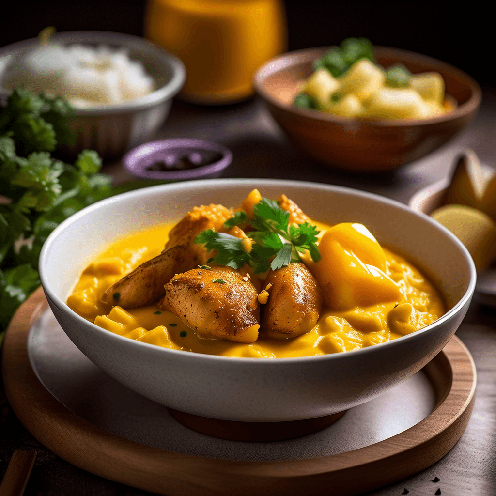 Chinese Coconut Curry Chicken